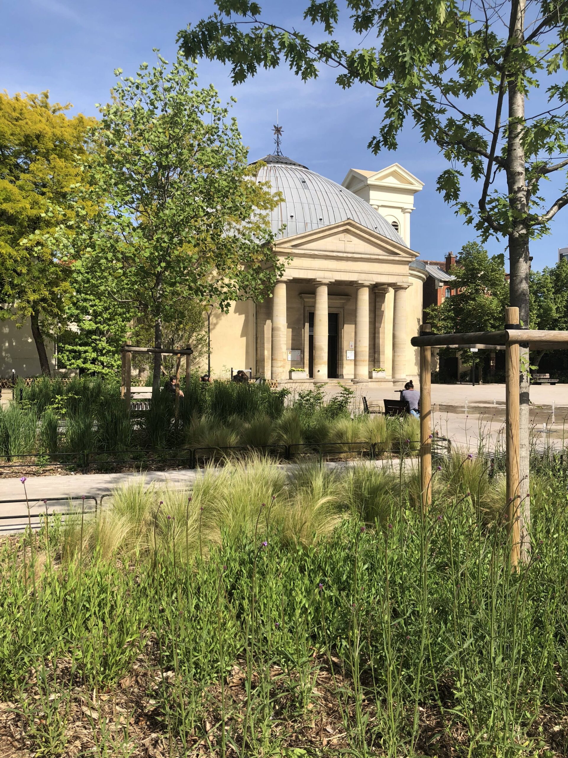 courbevoie projet public architecte paysagiste