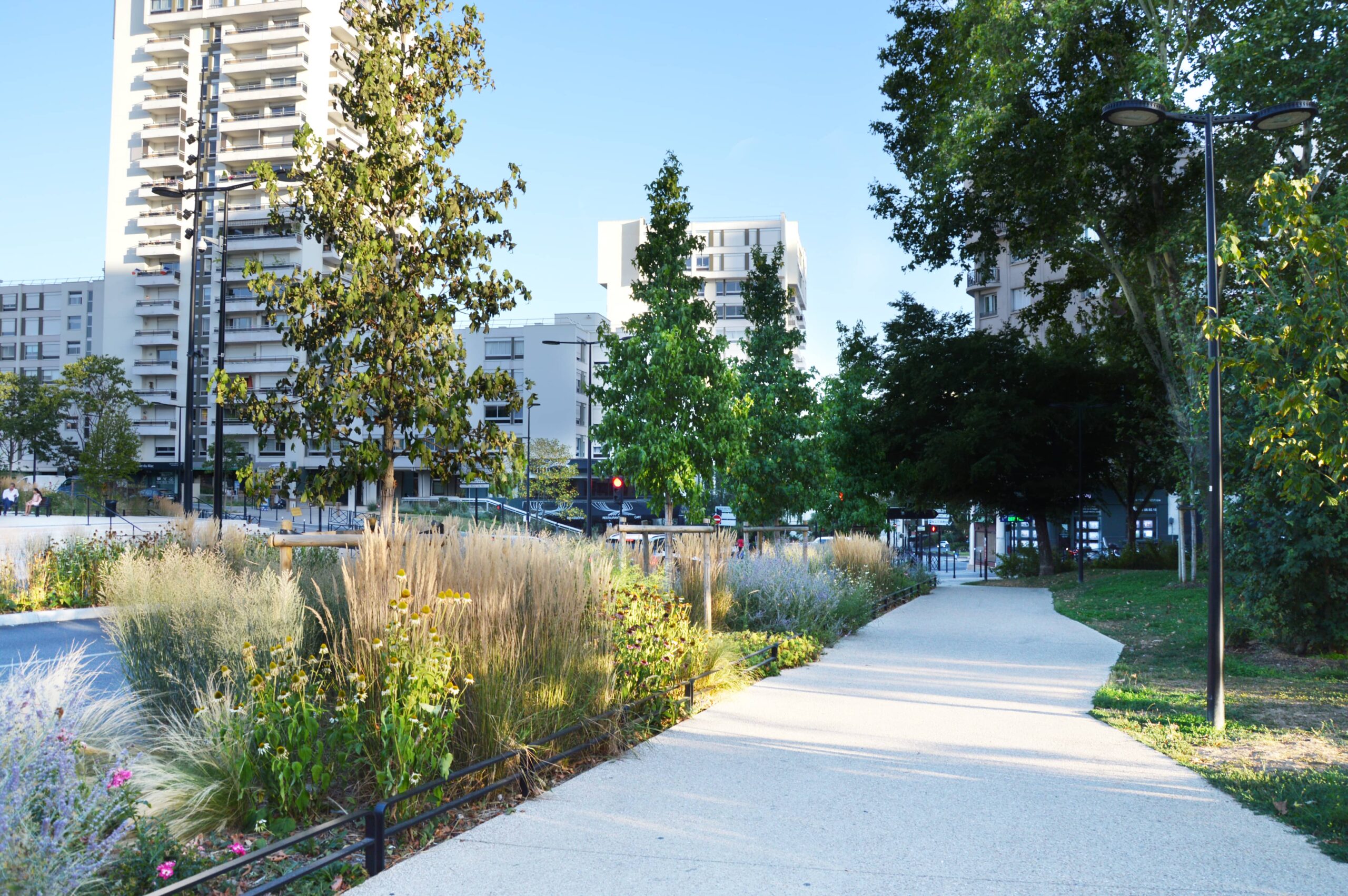 courbevoie projet public architecte paysagiste