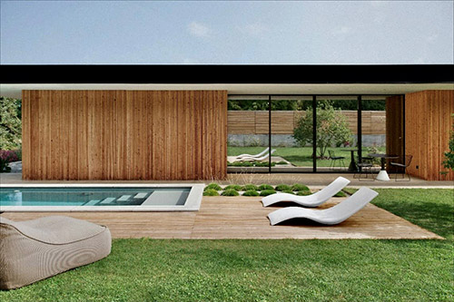 architecte paysagiste terrase piscine mobilier design